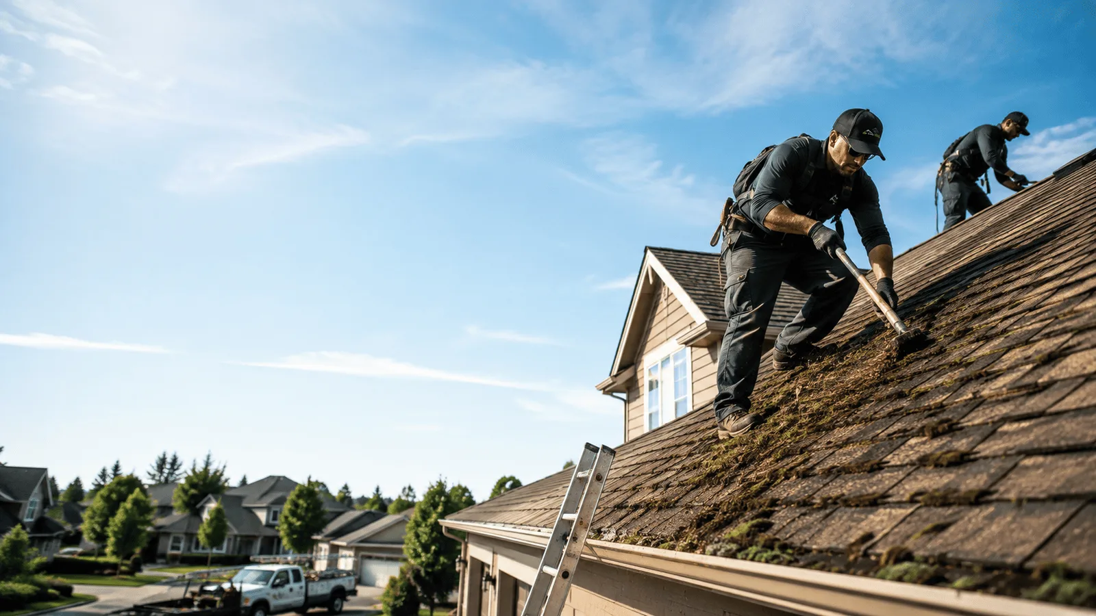 Roof Moss Removal in Harper, KS near me